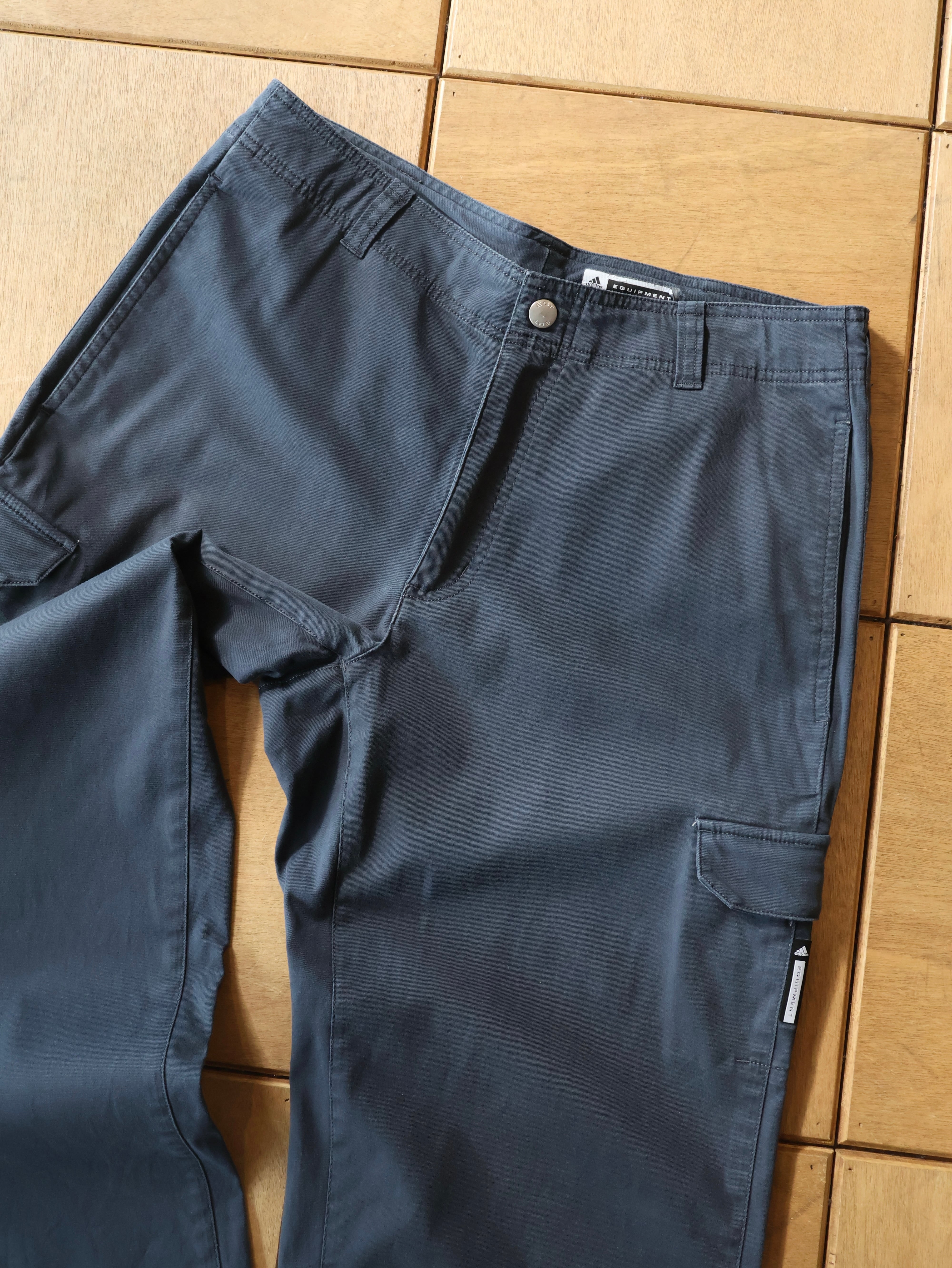 50s CANT-TEAR-EM ブラックシャンブレーパンツ W42程 ごま塩 黒シャン