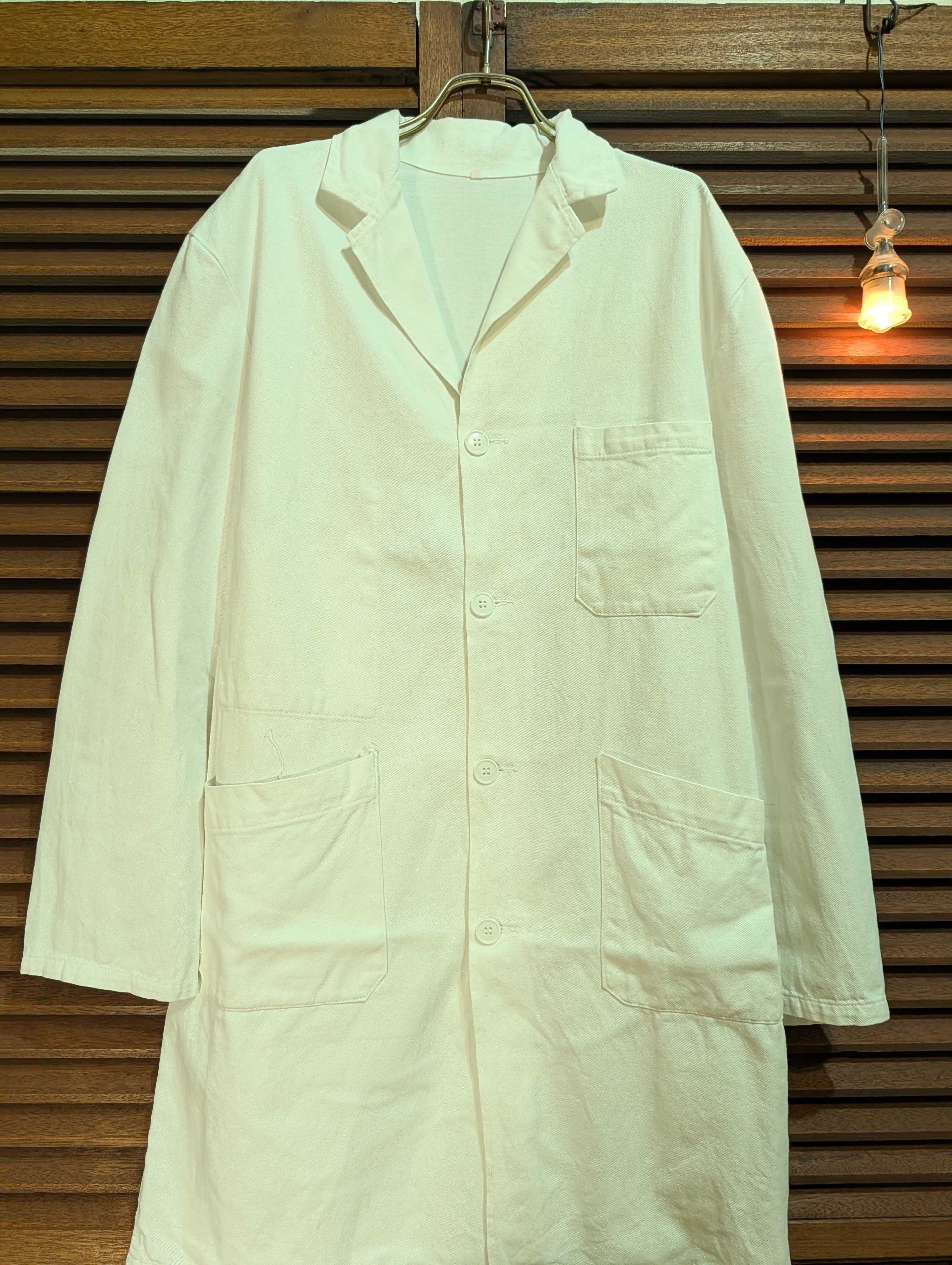 70s- France LE BEAUFORT Work Coat