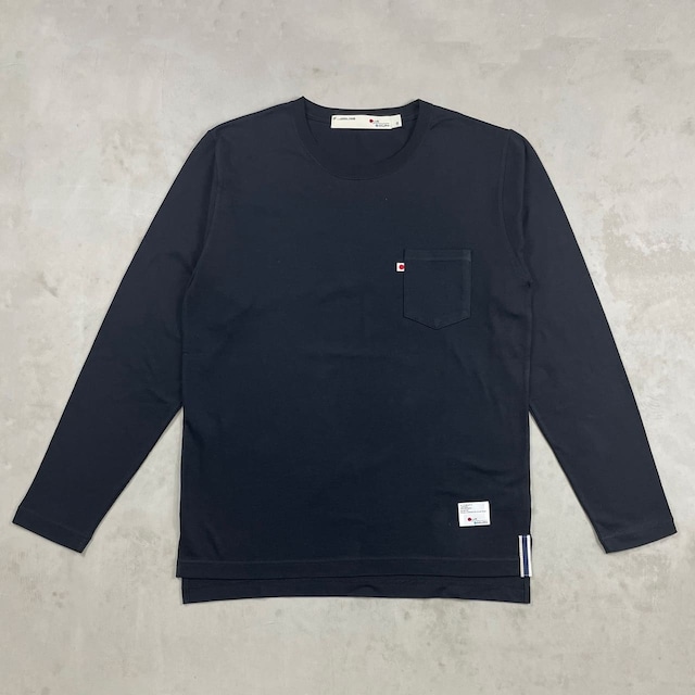 STEP LONG SLEEVE T-SHIRT / BLACK