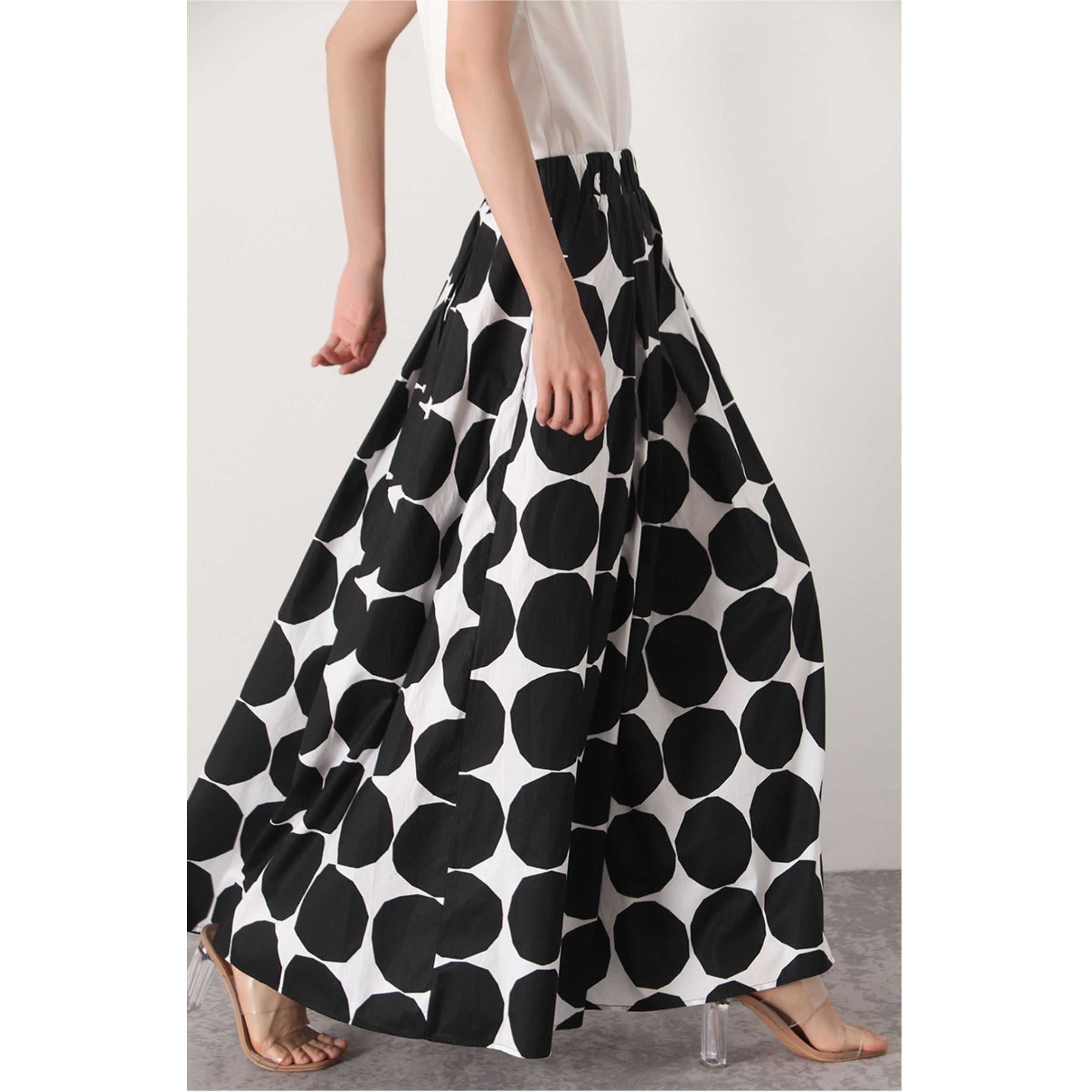 社交ダンス 衣装 リバーシブル スタンダード スカート レッスンウェア