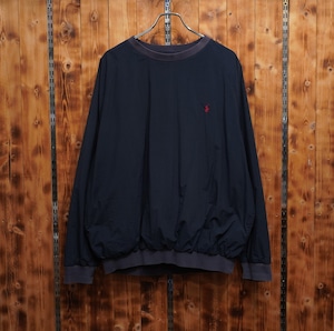 ralphlauren スモック ナイロン プルオーバー M/ラルフローレン ネイビー