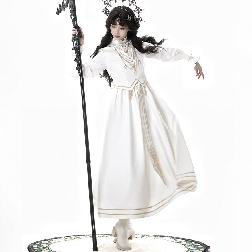 ゴスロリ通販 With U ミリロリ 修道女風 セットアップ 2点セット