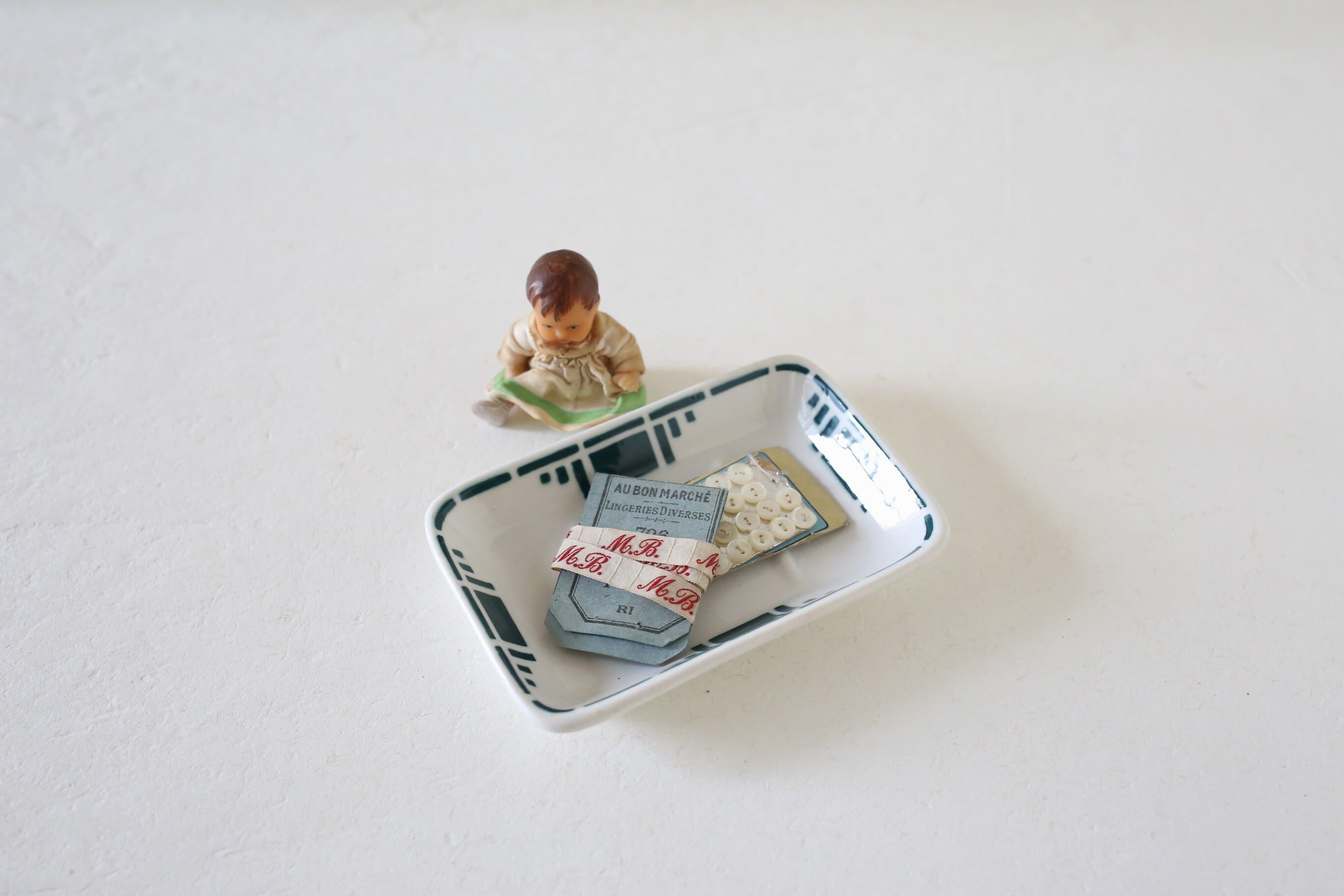 フランスアンティークサルグミンヌソープディッシュ