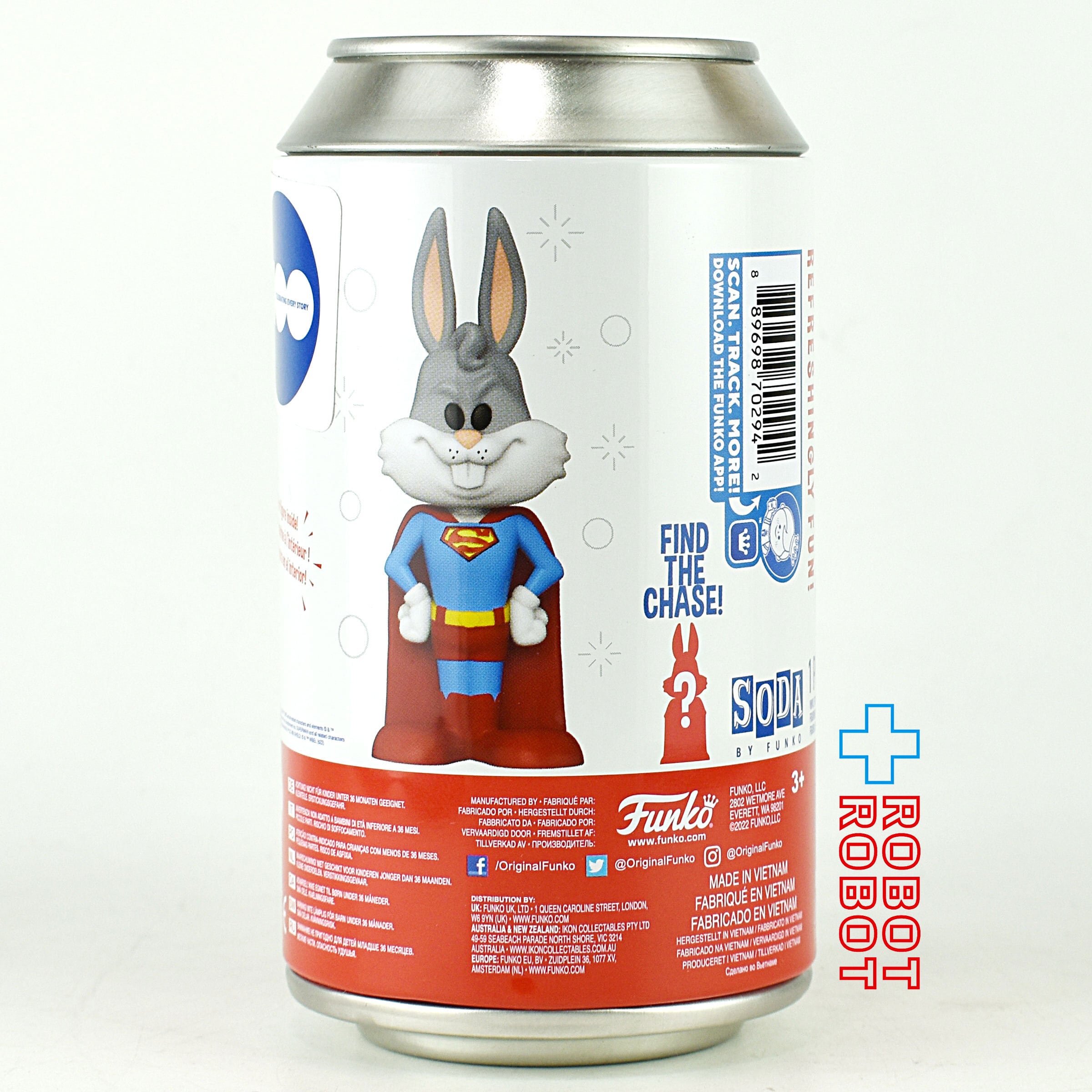 ファンコ SODA ソーダ缶　バッグス・バニー他4個セット ファンコ SODA ソーダ缶 バッグス・バニー他4個セット