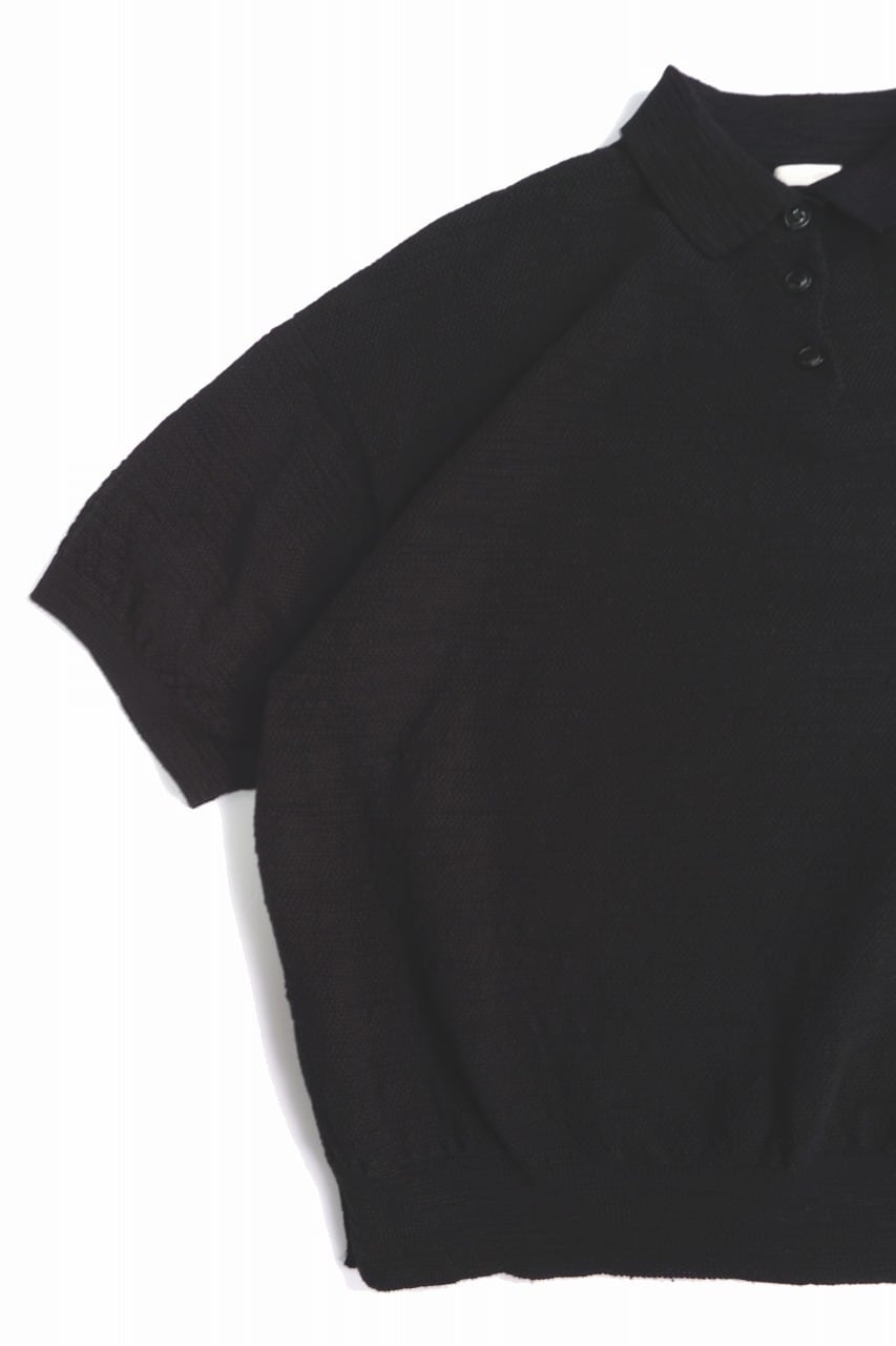 OG Slub Moss Stitch Polo S/S