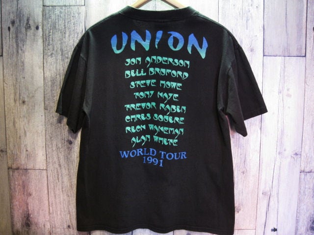 90s Yes ｢UNION｣ワールド・ツアー バンドTシャツ(送料込み) | ～TAO ...