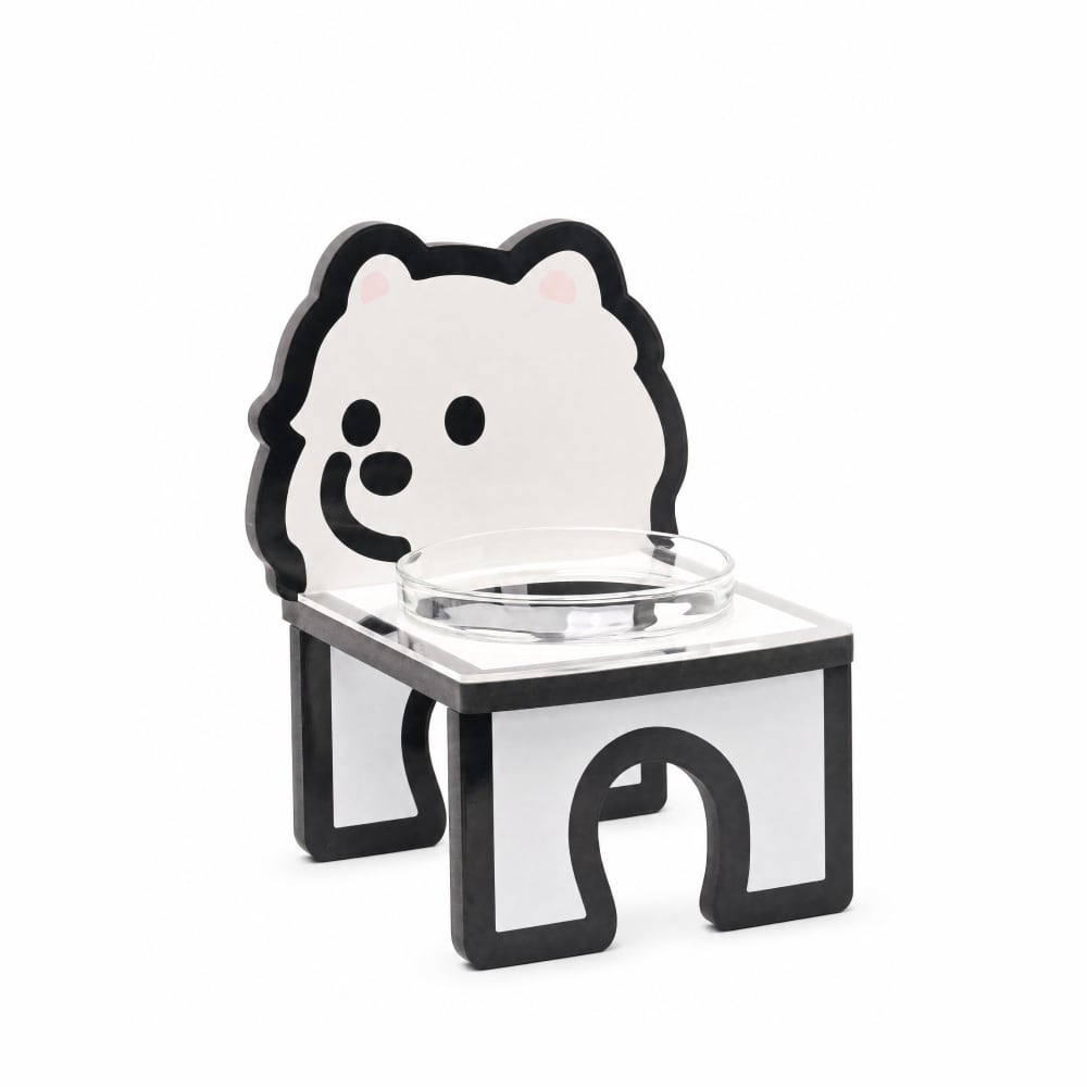 予約【OPO】Pet Bowl Stand Set (Pomeranian/6color)