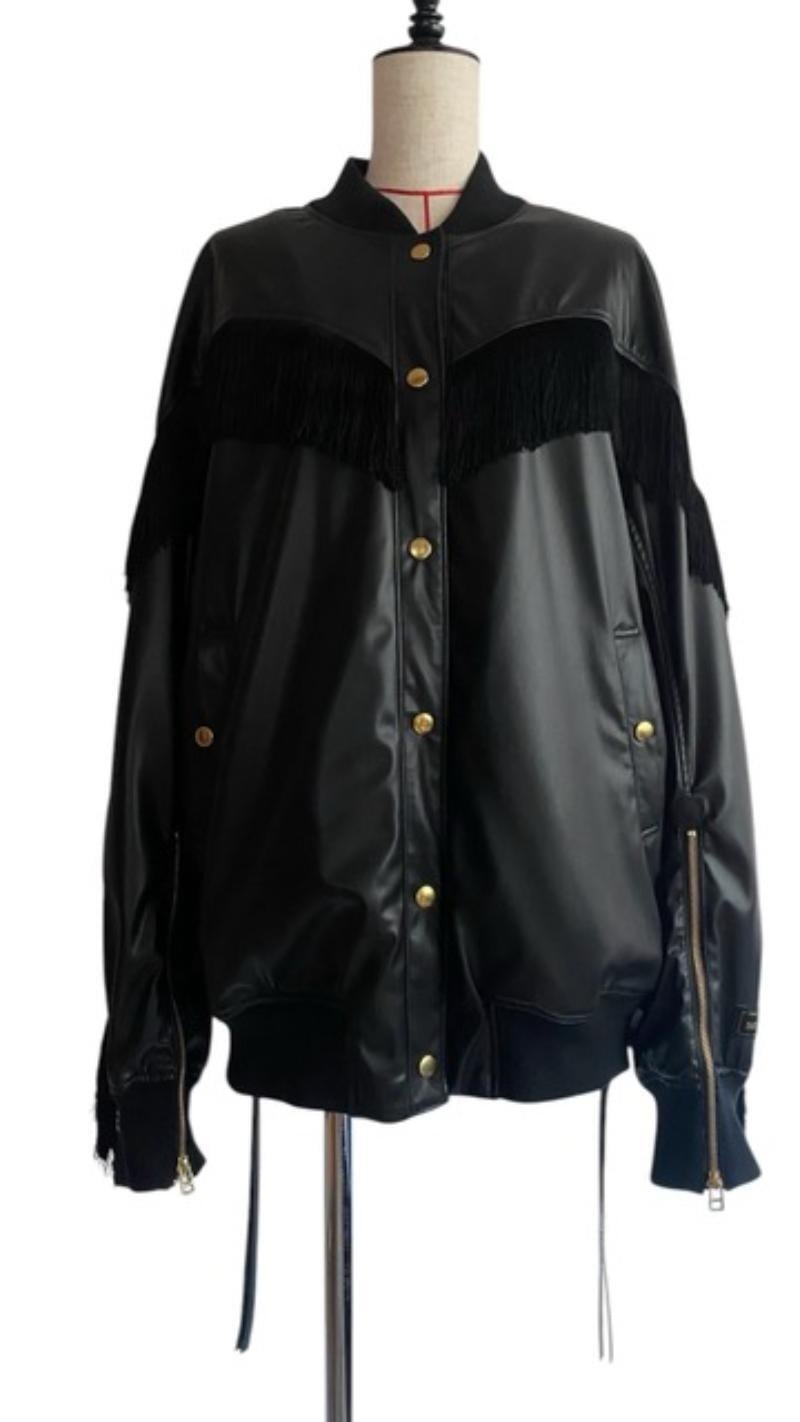 FUMIE=TANAKA フミエタナカ fringe BL F25A07（BLACK） | ANERCA & L.I.V