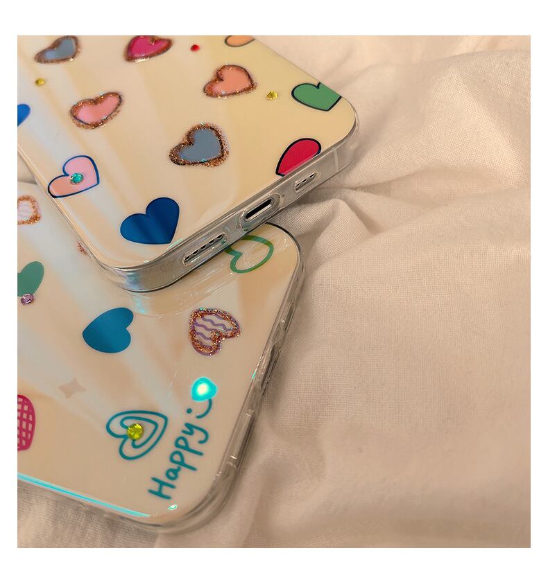 iPhone15ケース ハート かわいい iPhone15 Pro Maxケース キラキラ