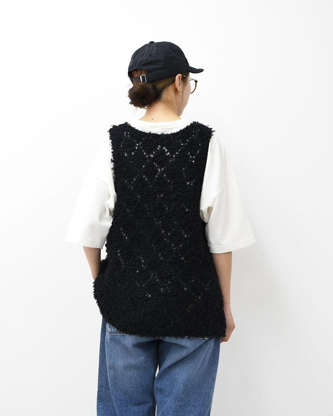 mizuiro ind [ミズイロ インド] patterned vest [1-220069] パターン