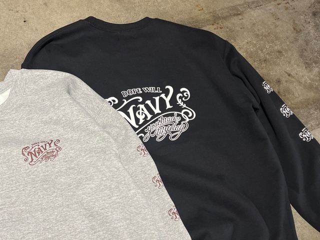 NAVY SIGNPAINT SWEAT