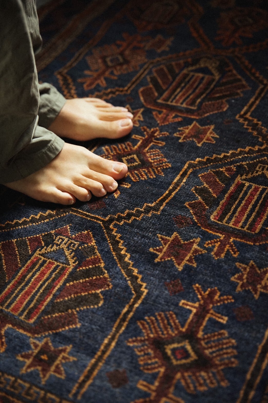 338-vintage baluch rug | 手織りのヴィンテージラグ専門店 | Bahr