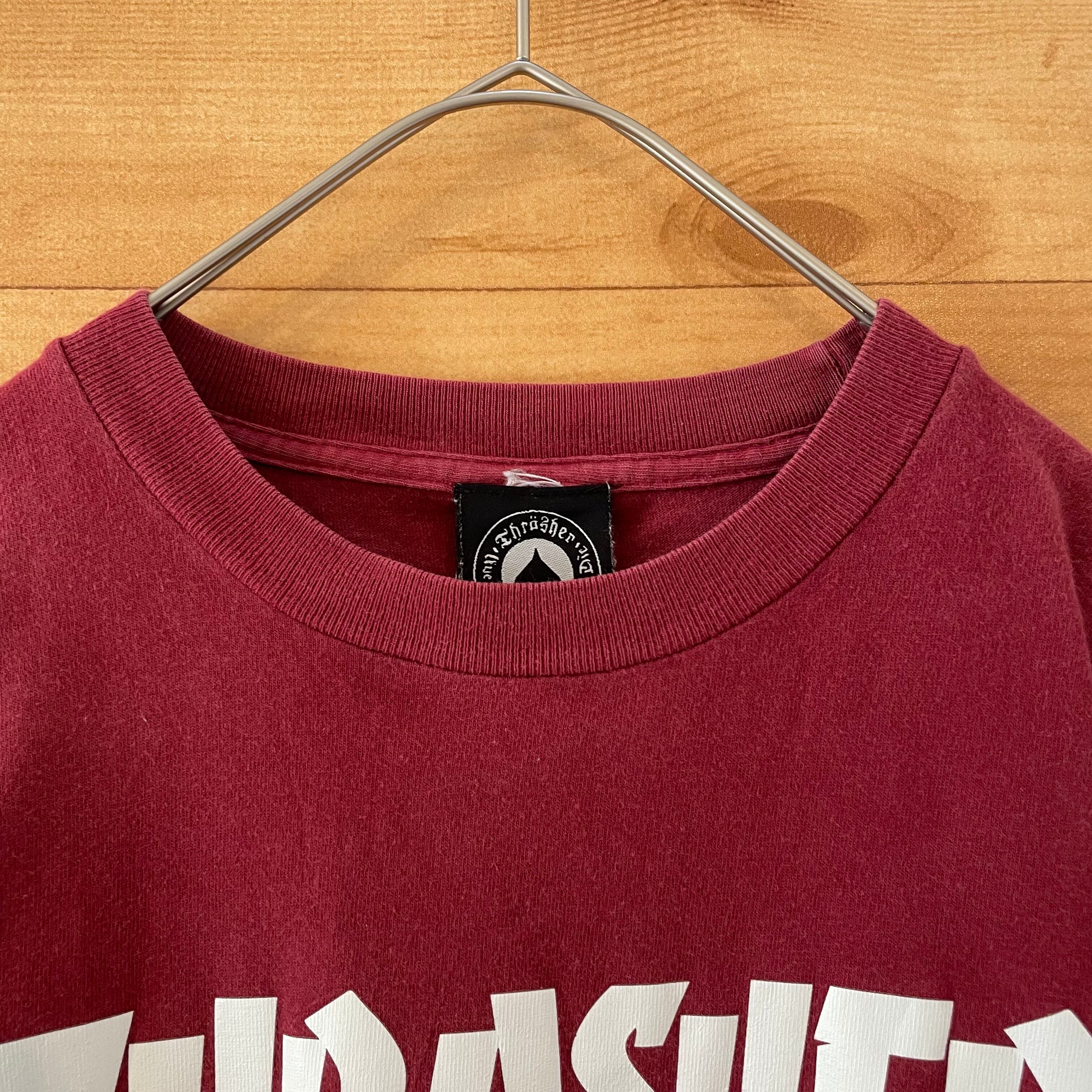 THRASHER】ロゴ プリント Tシャツ スラッシャー スケートボード M ...