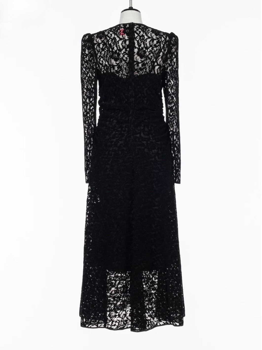 26AW | WOMEN】FETICO フェティコ / ドレス / FLOCKED LACE GATHERED