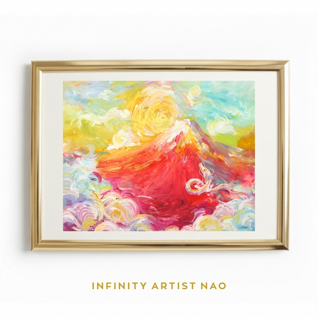飾るお守りアート」INFINITY ARTIST NAO