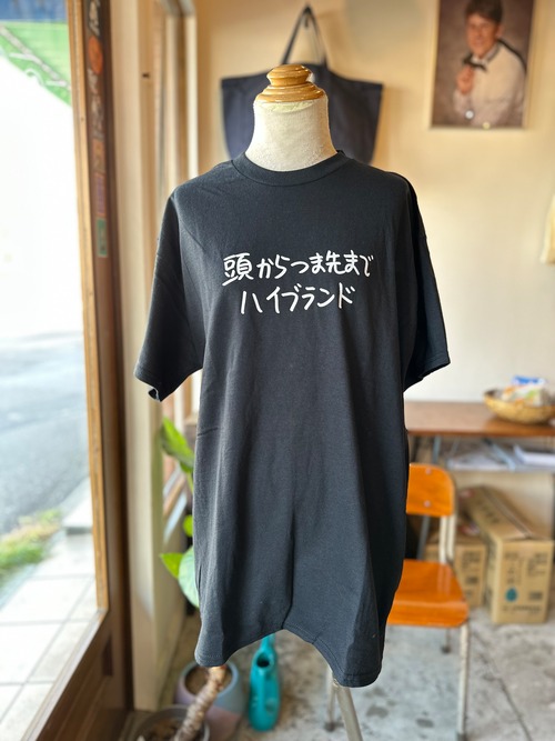 KEN KAGAMI "C" 頭からつま先までハイブランド  Tシャツ BLACK