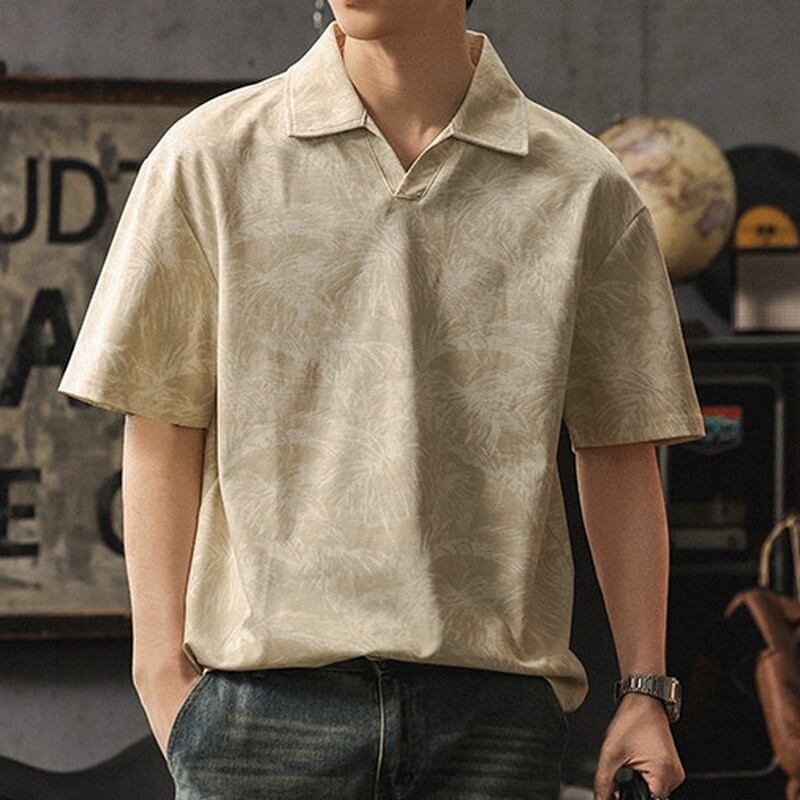 ジャカードポロシャツ D0120