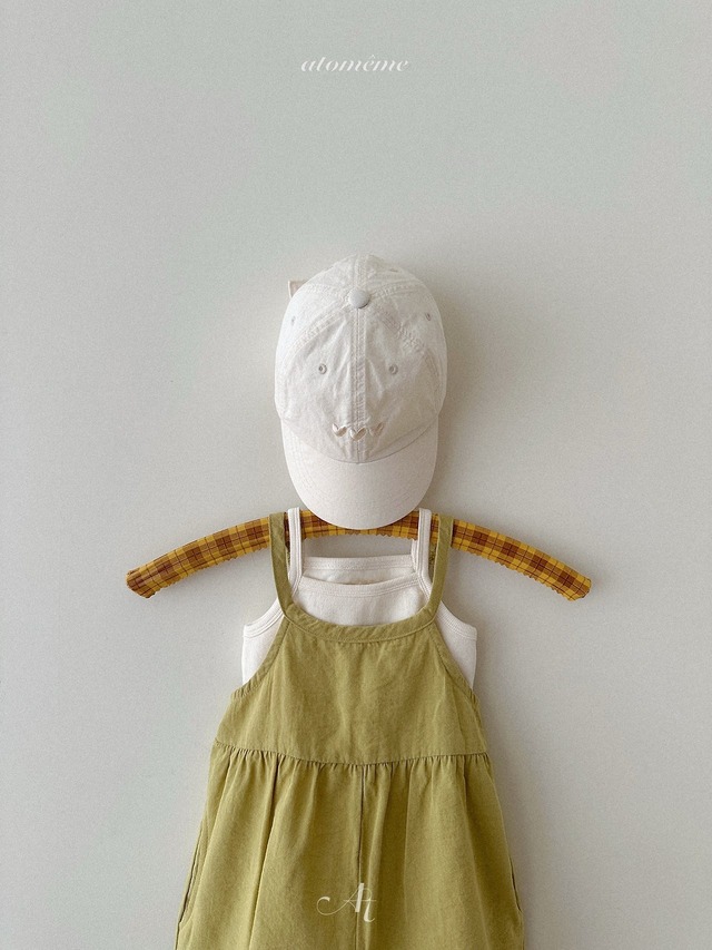 《予約》送料無料【atomeme】 Peanut Sleeveless T-shirt