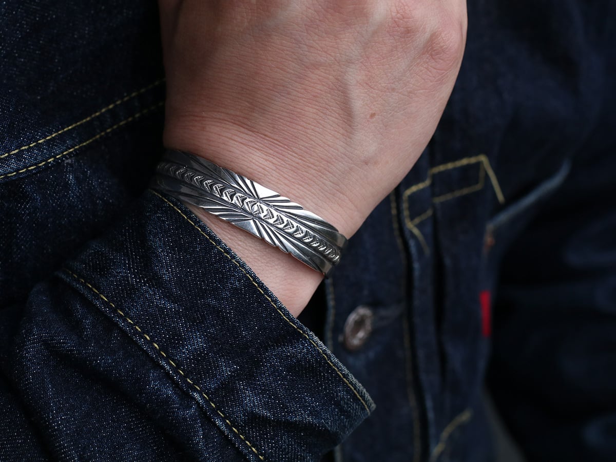 NAVAJO ナバホ Sunburst Bangle サンバーストバングル ナバホ族 Navajo