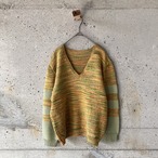 colorful mix knit
