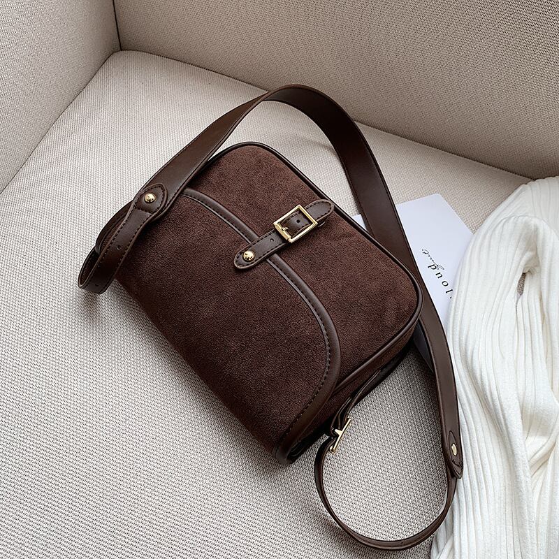 スタンダードオータムウィンターレッド レトロ 秋物 冬物 スクウェア Tiancai_Wing_Bag58301091998