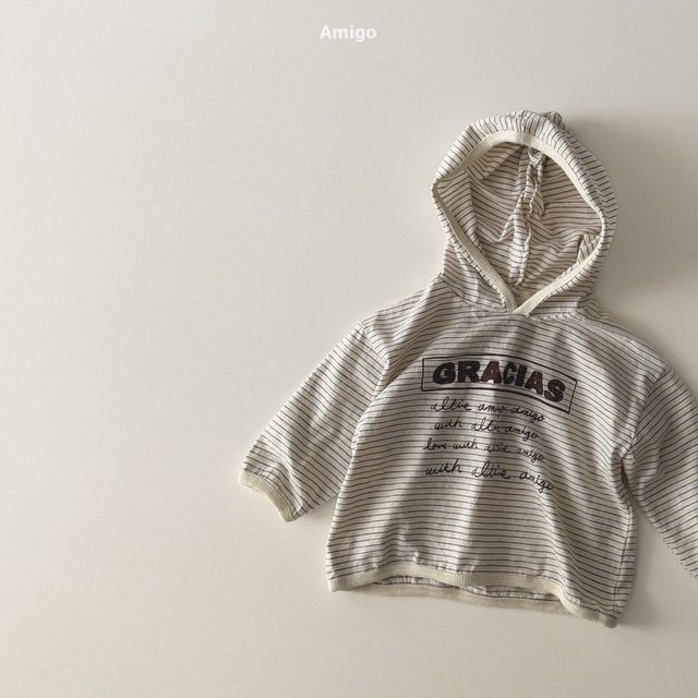 予約⌇amigo / Pencil stripe hood