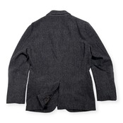 GREEN LABEL RELAXING ユナイテッドアローズ グリーンレーベルリラクシング グレンチェック ウール テーラードジャケット L /チャコールグレー