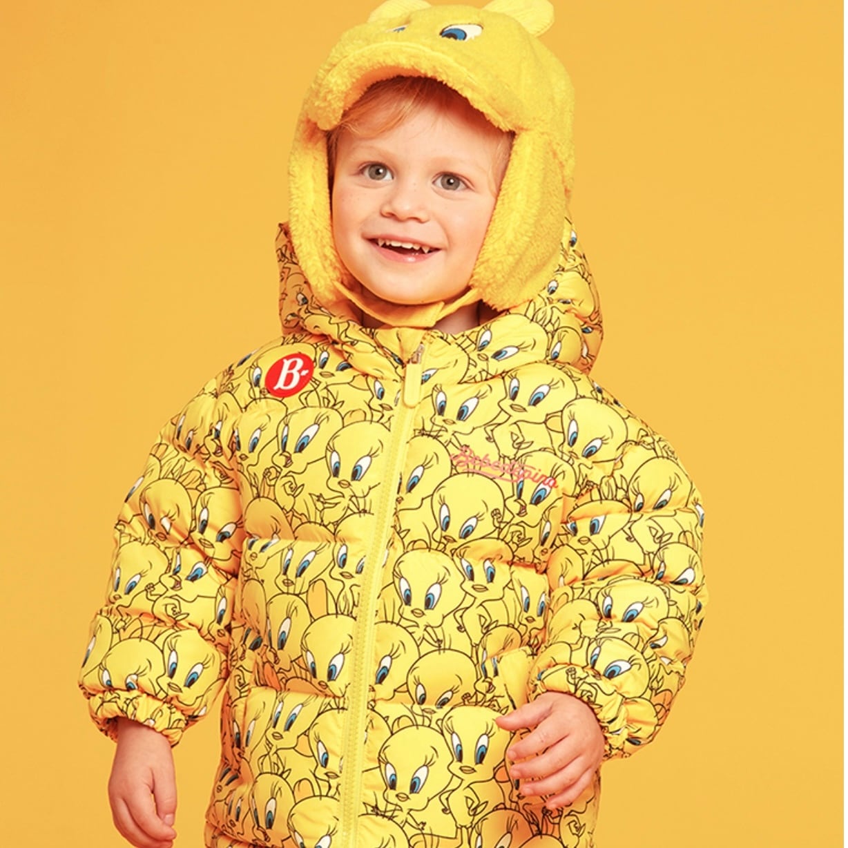 BEBE DE PINO] All over tweety baby duck down jumper 正規品 韓国