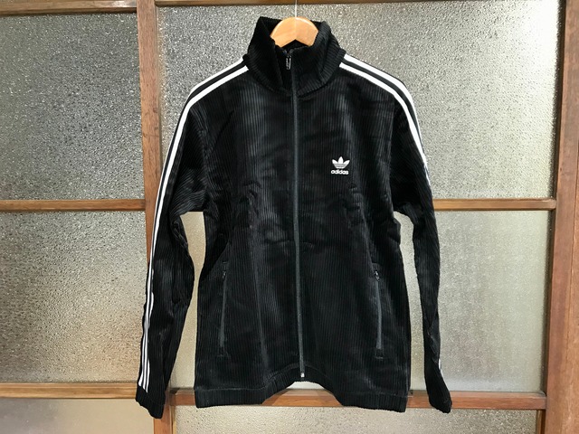 ADIDAS CORD TRACK TOP (BLACK)