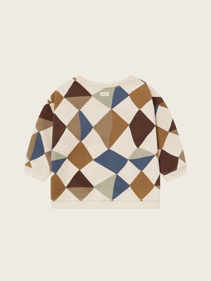ORGANIC ZOO　Kite Patchwork Sweatshirt Undyed