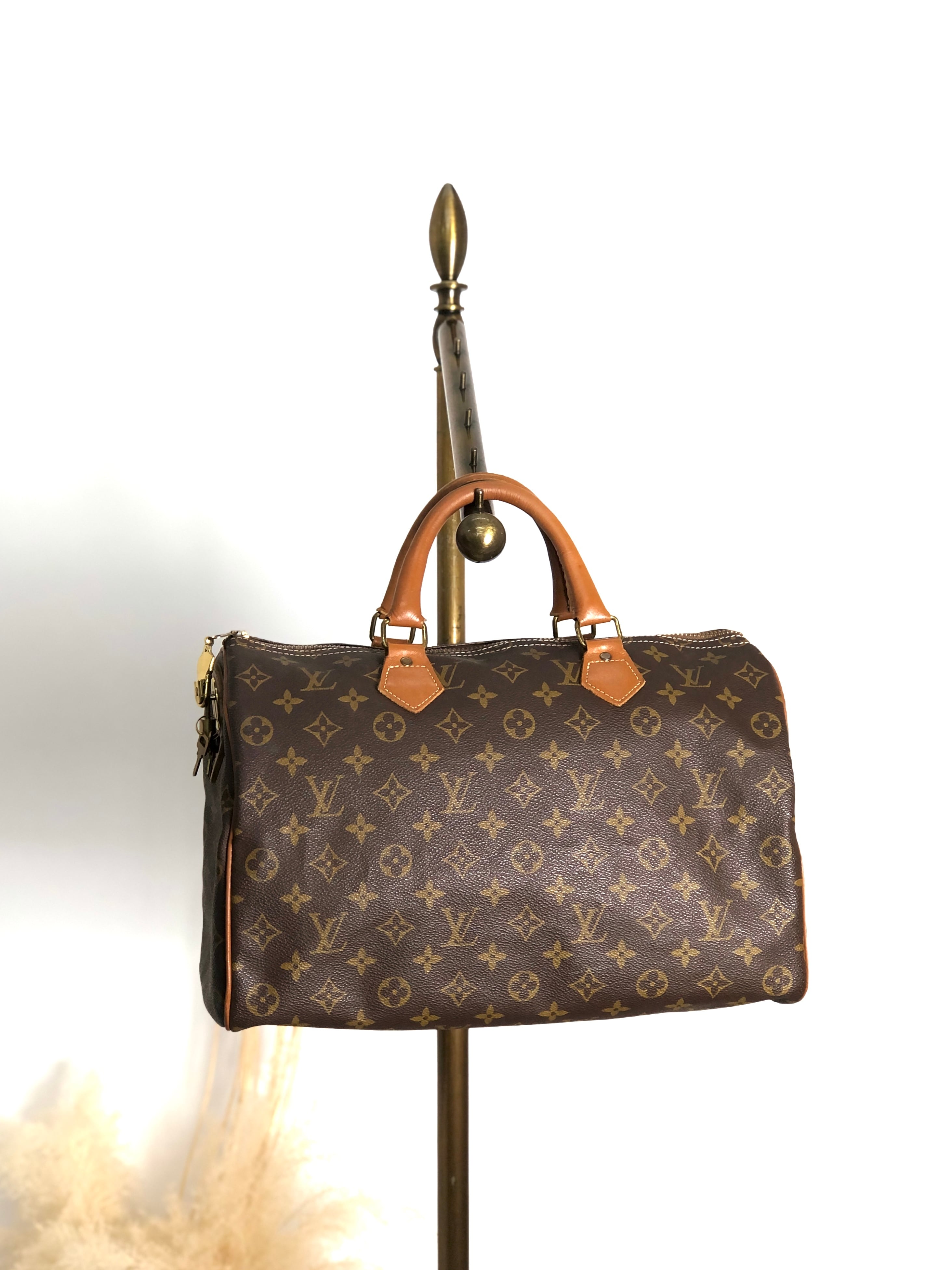 LOUIS VUITTON ルイヴィトン スピーディ35 モノグラム ハンドバッグ
