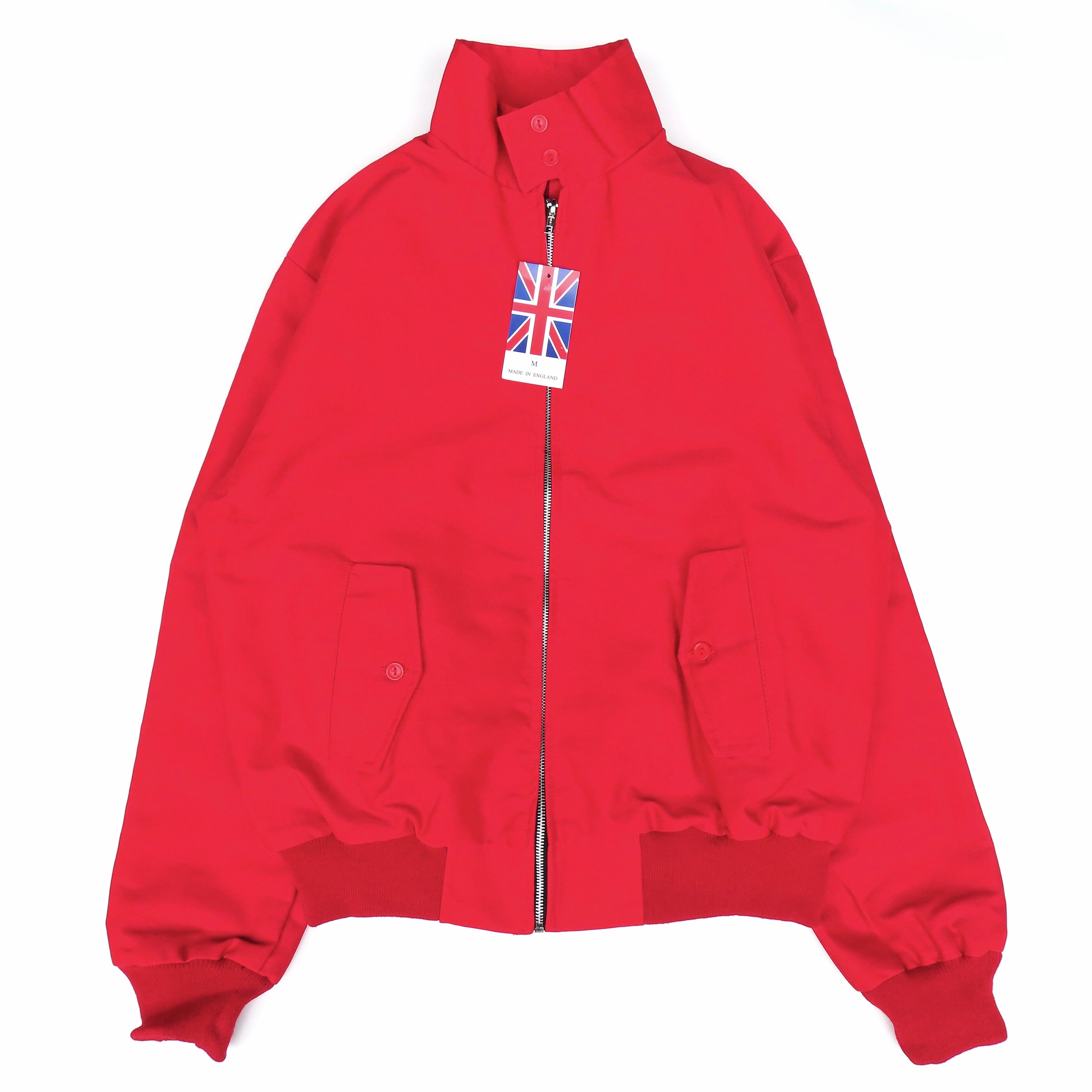 Factory Garment UK P/C Harrington Jacket レッド
