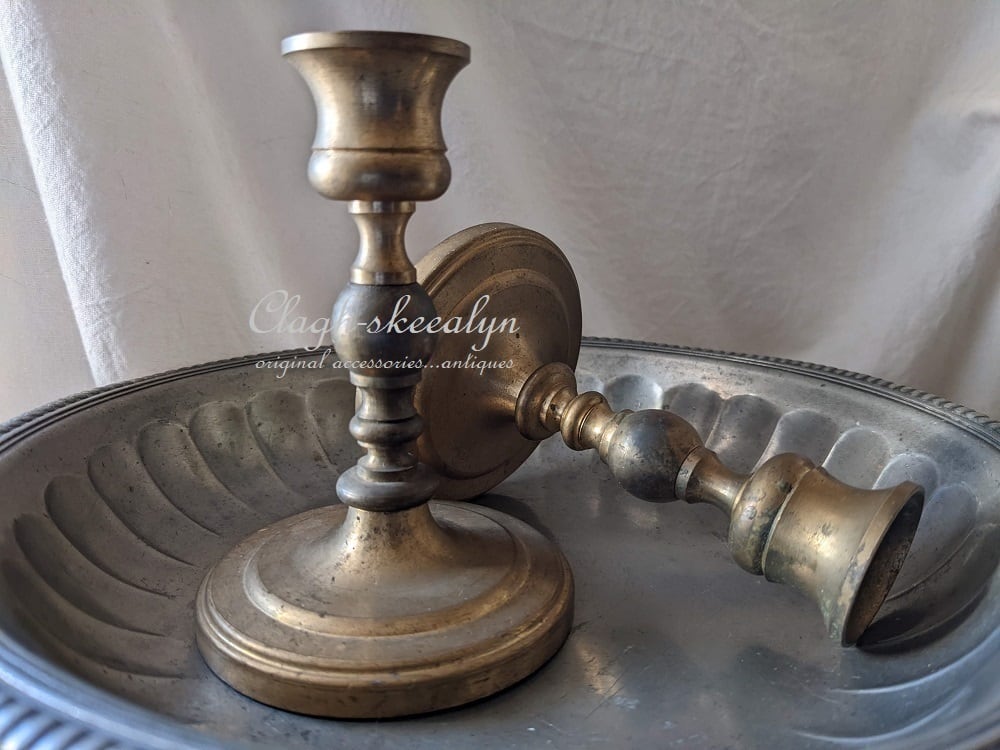 French antique【フランス製アンティーク】cinq｜真鍮キャンドル