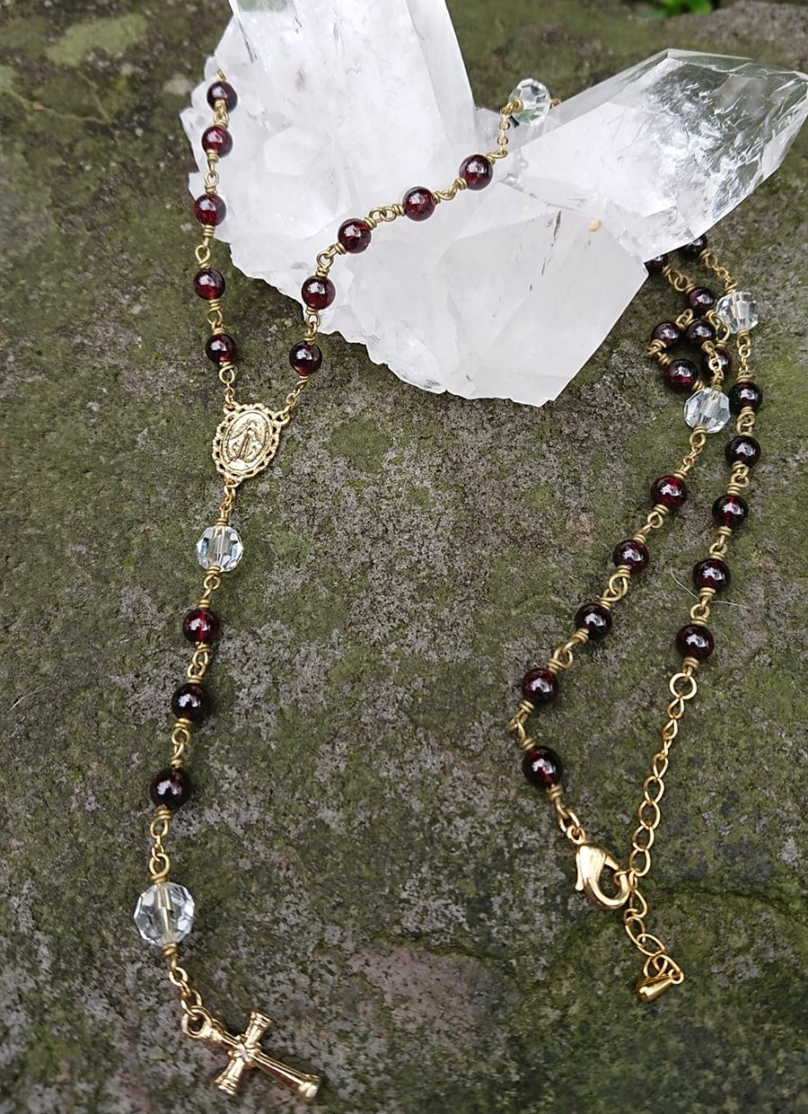 ビーズバランス ロザリオネックレス 【公式通販】