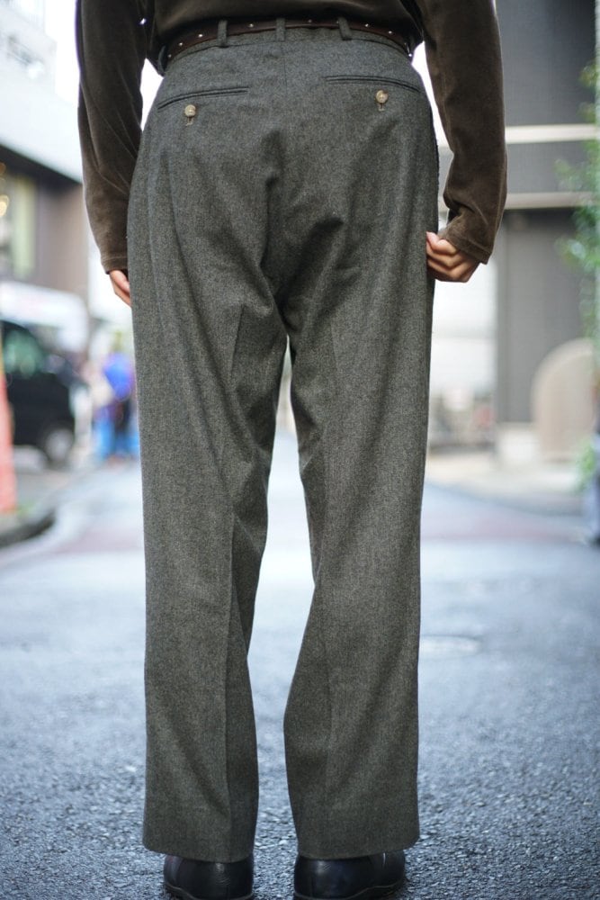 Polo by Ralph Lauren] Vintage Flannel Wool Trousers [1990s