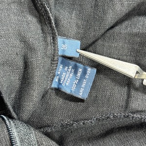 【DEAD STOCK】Polo by Ralph Lauren LINEN Black TYLER SHORTS W36 古着