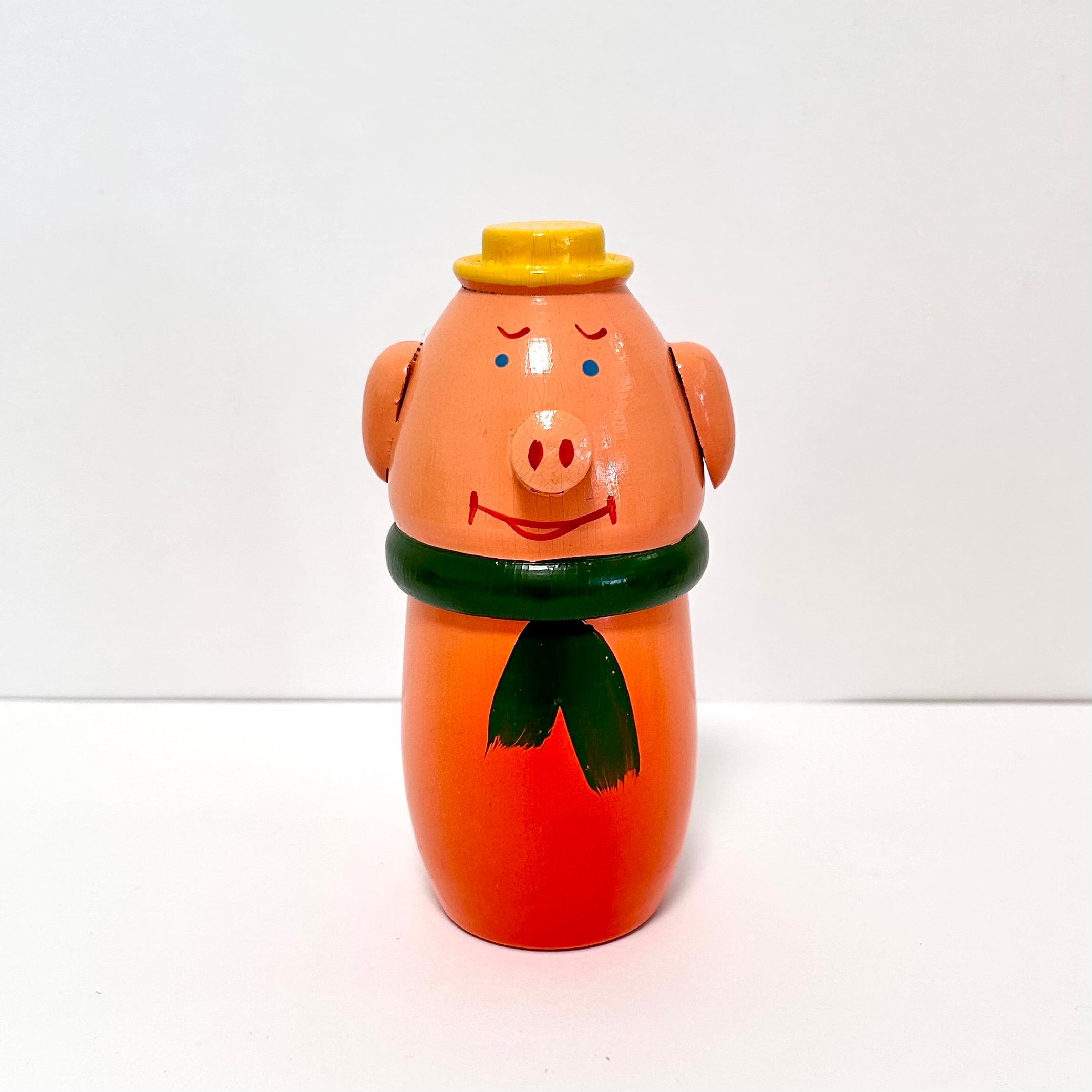 ビンテージ ３匹の子ブタ ポーランド製 マトリョーシカ 14.5cm 3P