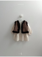 〖取寄〗韓国子供服 / 26winter / atomeme / リバーシブルムートンジャケット / キッズ *S~XL*