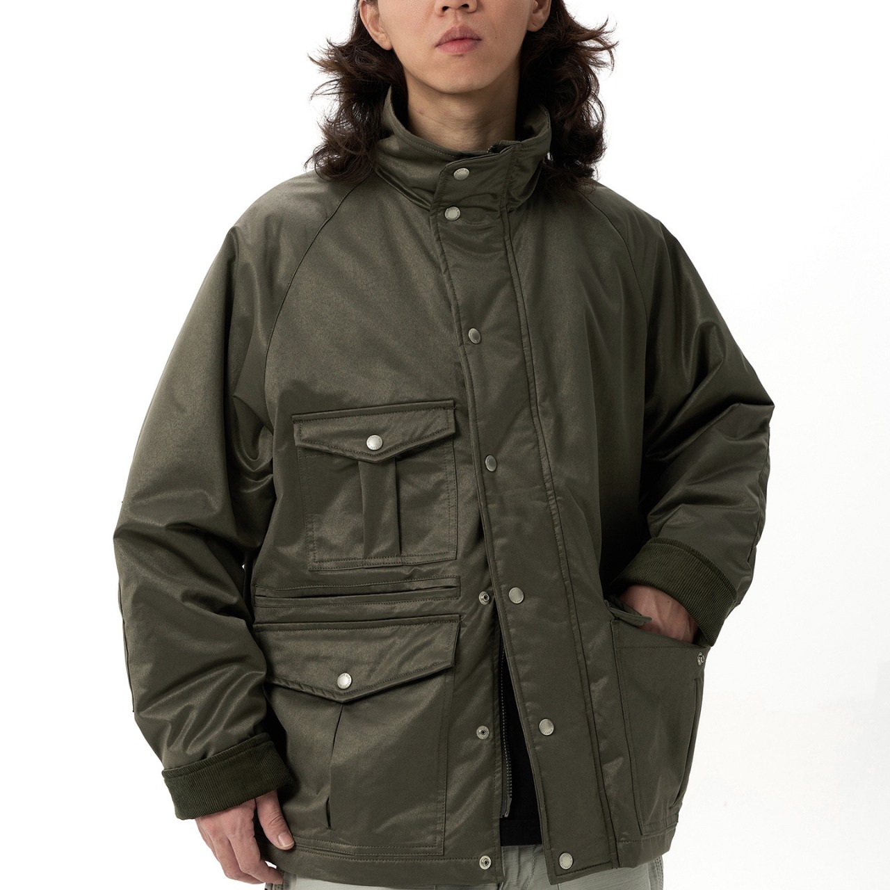 リターン・ベース ミリタリーフィールドジャケット K5477 - 3