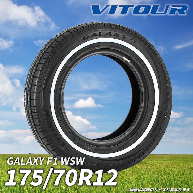 175/70R12 GALAXY F1 WSW【送料無料】