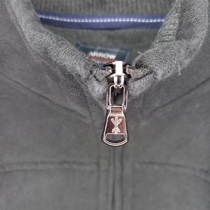 ARROW　ハーフジップ　スウェット　トレーナー　オーバーサイズ　無地　XXL