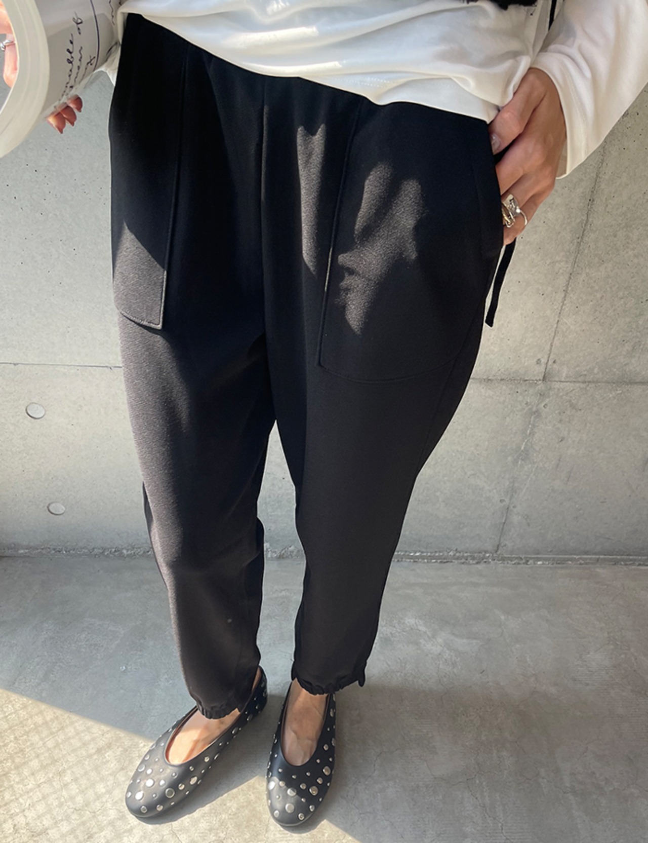 【25aw】裏起毛ver.・Unbalance Jogger Pants(25ver.)_3sizes