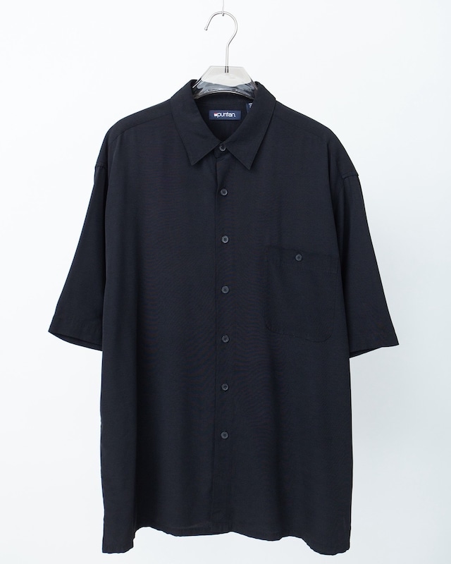 "PURITAN" rayon blend short sleeve shirt