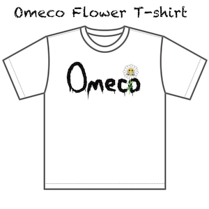 OMECO Flower Tシャツ　【ご注文から4週間前後での発送】