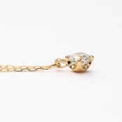 K18YG ダイヤモンド0.3ct ネックレス