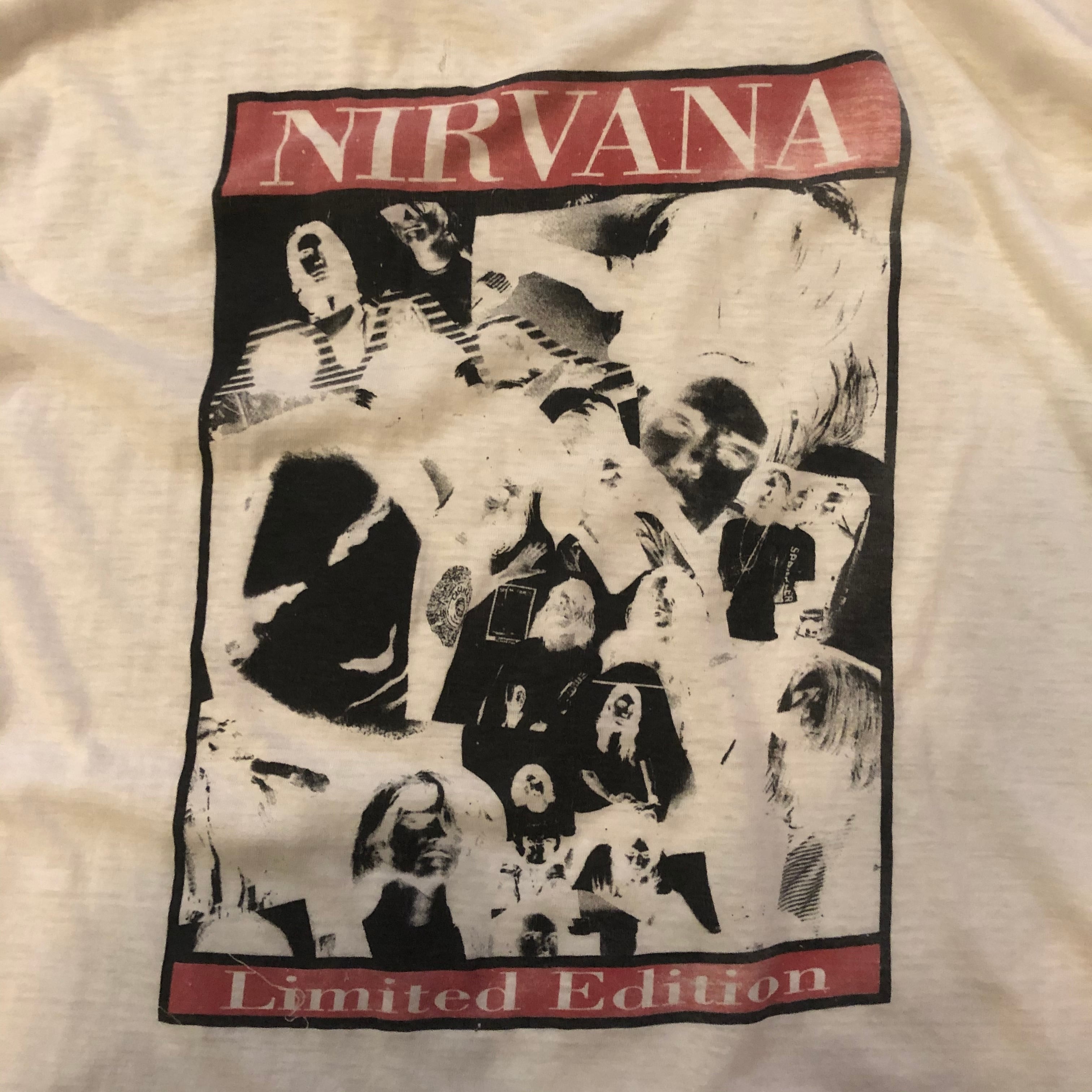90s NIRVANA limited edition T-shirt | What’z up powered by BASE