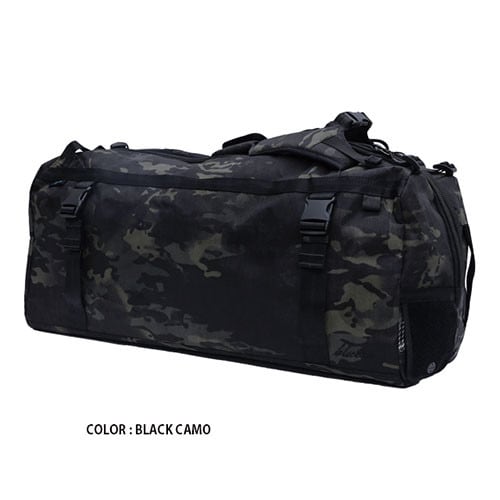 blueeq】ブルイク HYBRID BOSTON BAG MEDIUM XPAC BK CAMO 