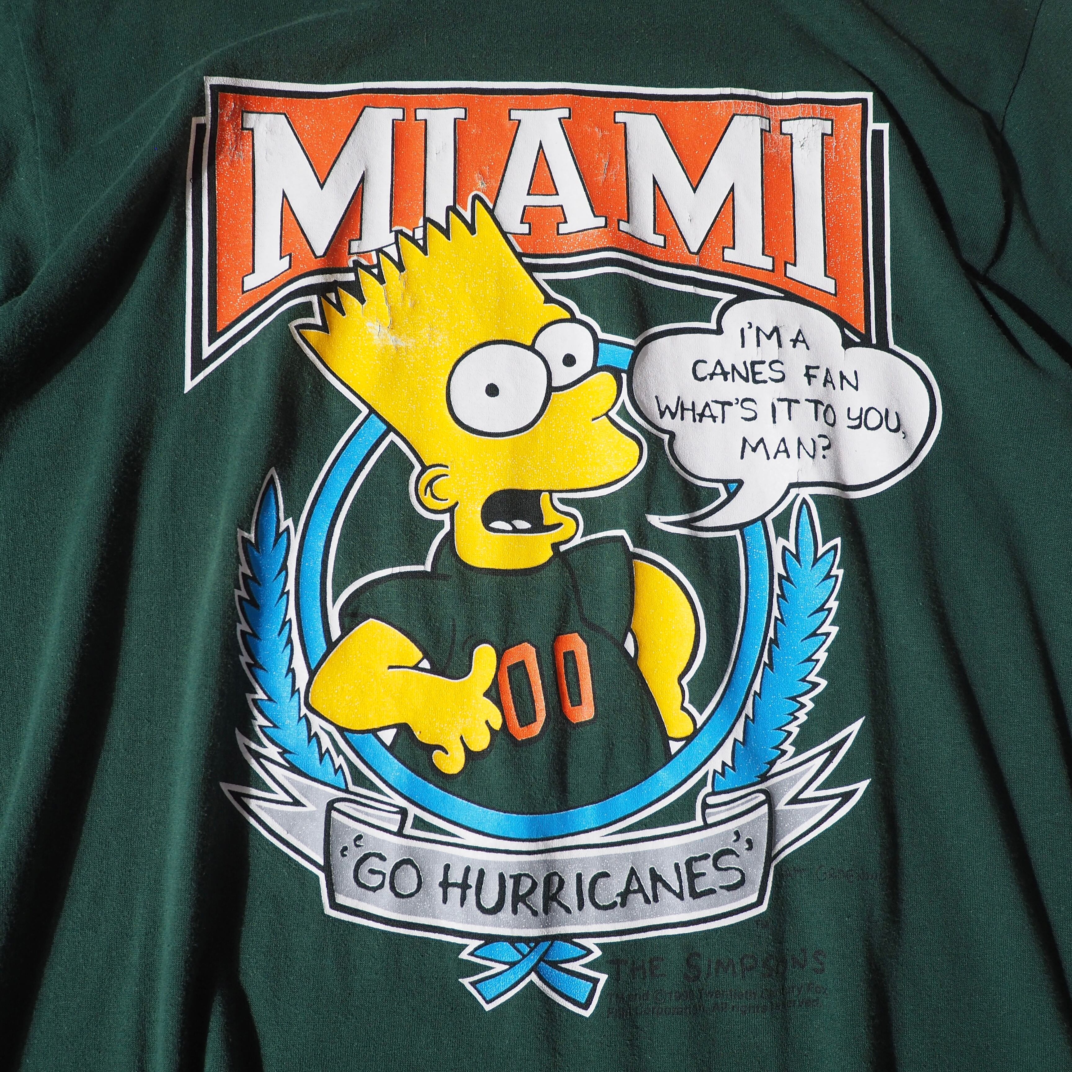 1990s ” The Simpsons Miami ” printed vintage Tee