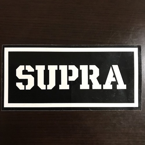 【ST-171】Supra Shoes Footwear スープラ スケートボード Skateboard ステッカー ブラック