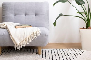 Moln オットマン付き一人掛けソファ